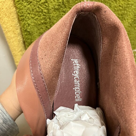 *NEVER WORN!* Jeffrey Campbell MEXIQUE-2 Platform Boots in Blush, 8.5. HAWT! - Picture 8 of 12